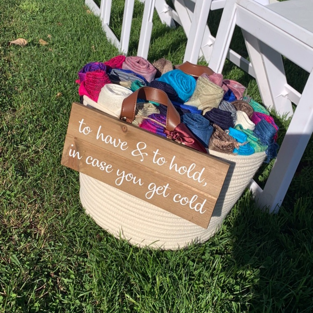 Wedding sign